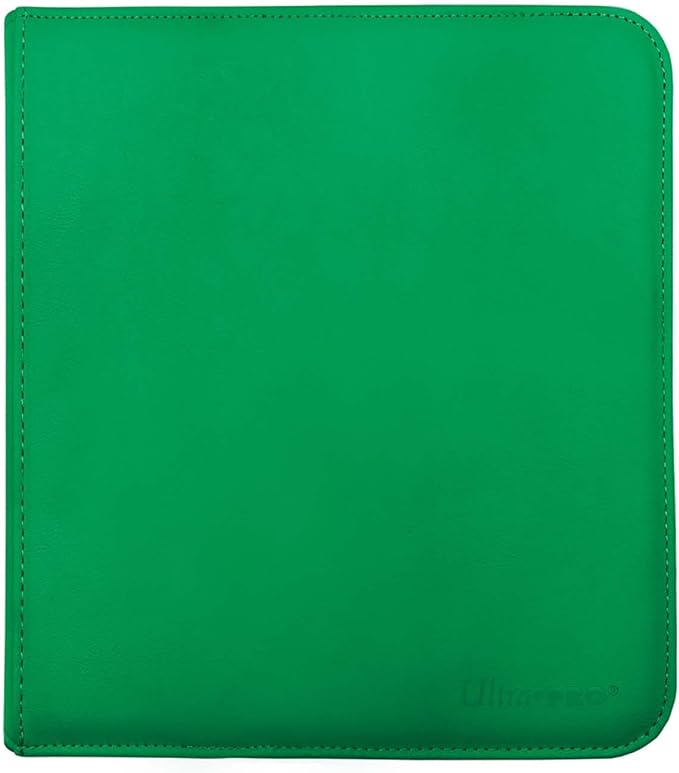 Ultra PRO Pro-Binder - 12 Pocket Vivid Zippered Green