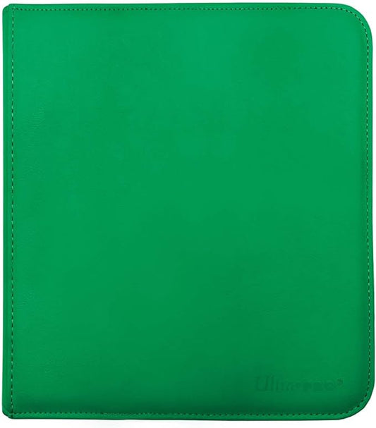 Ultra PRO Pro-Binder - 12 Pocket Vivid Zippered Green