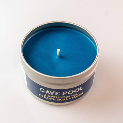 Cave Pool Gaming Candle: 8oz Tin