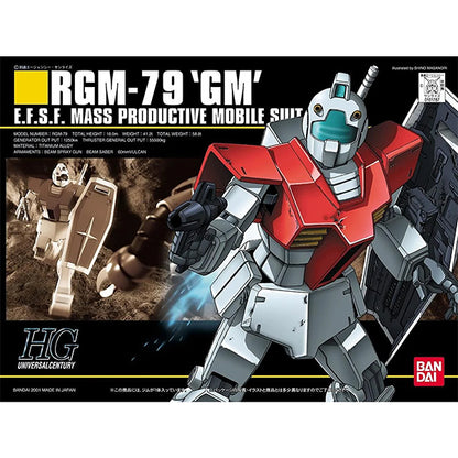 Gundam Model Kit: HGUC Mobile Suit Gundam- 1/144 #20 RGM-79