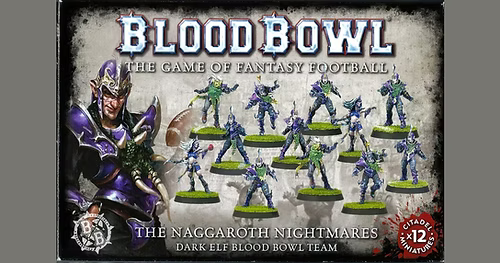 Blood Bowl: Dark Elf Team - Naggaroth Nightmares
