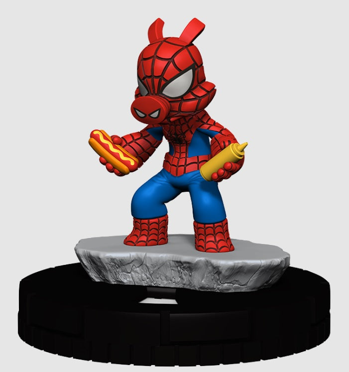 Marvel HeroClix: Spider-Verse Booster Brick (12 Packs) + Spider-Rex and Web Warriors Promos