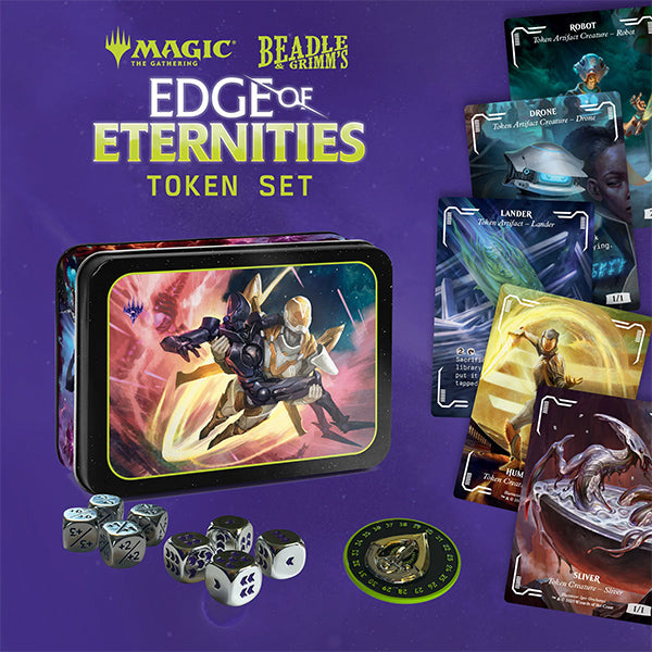 MTG: Token Set- Green Mana Metal Token Set (Copy)