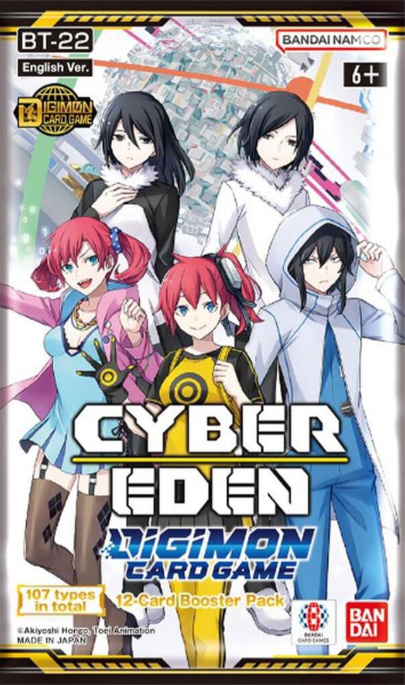 Digimon TCG: Cyber Eden Display (24 Packs) (BT22) (Local Pick-Up)