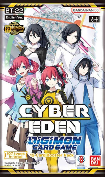 Digimon TCG: Cyber Eden Display (24 Packs) (BT22) (Local Pick-Up)