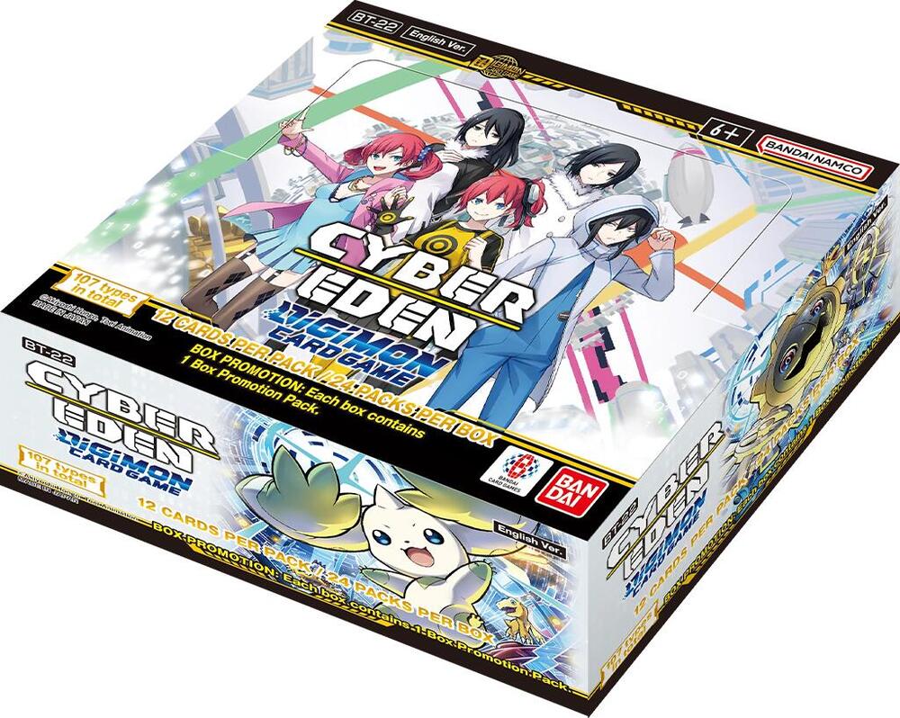 Digimon TCG: Cyber Eden Display (24 Packs) (BT22) (Local Pick-Up)