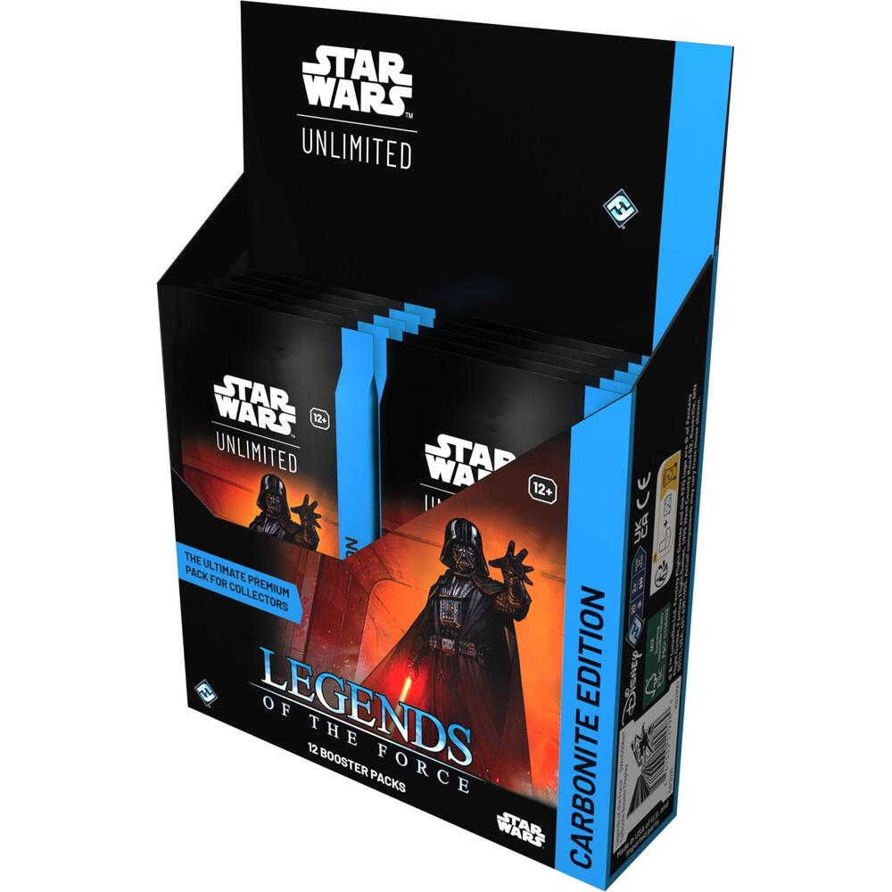 Star Wars Unlimited: Legends of the Force Carbonite Booster Display (12 Packs) (Pick-Up Only)