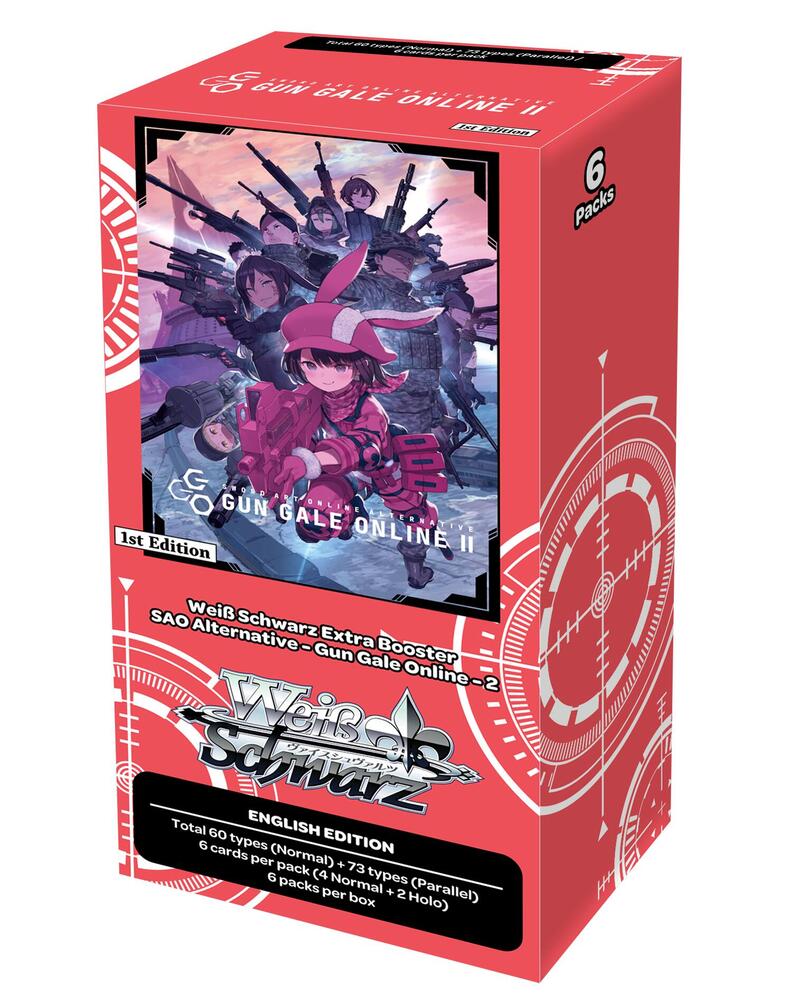 Weiss Schwarz: SAO Alternative-Gun Gale Online-2 Premium Booster Box