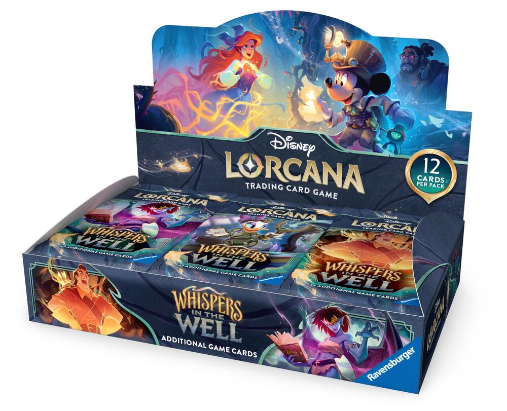Disney Lorcana: Whispers in the Well Booster Box (24 Packs) (Local Pick-Up Only)