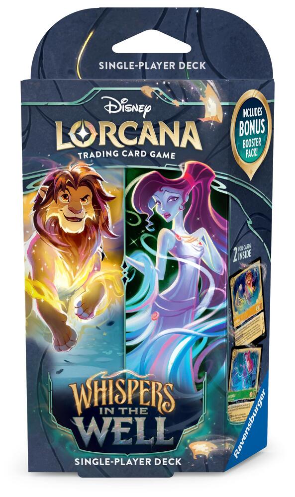 Disney Lorcana: Whispers in the Well Starter Deck  (Local Pick-Up Only)