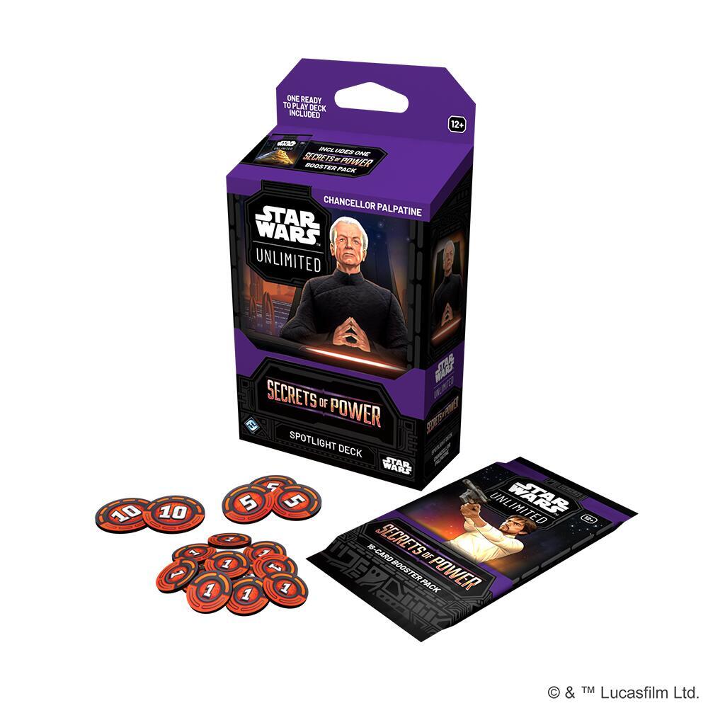 Star Wars Unlimited: Chancellor Palpatine - Spotlight Deck: Secrets of Power
