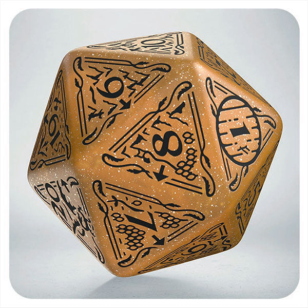 Jumbo D20 Spindown: Hobbit TCG Dice- Solaris