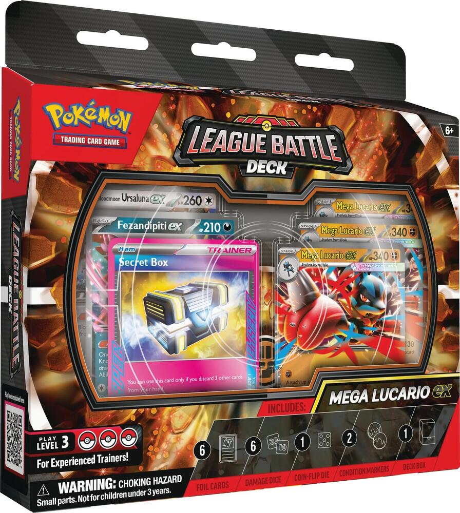 Pokemon TCG: Mega Lucario EX League Battle Deck