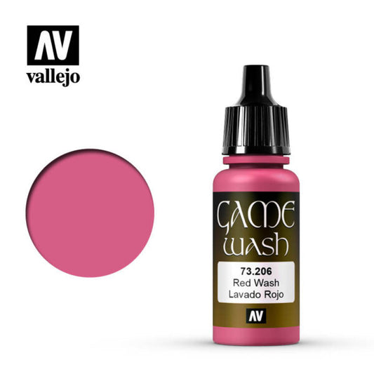 Vallejo Game Color: Wash - Red 18 ml.