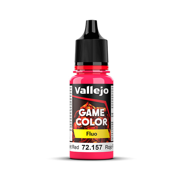 Vallejo Game Color: Fluorescent Red 18 ml.