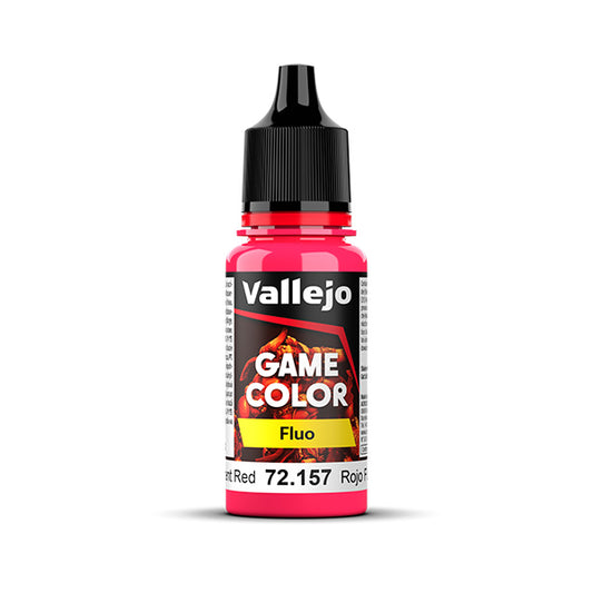 Vallejo Game Color: Fluorescent Red 18 ml.