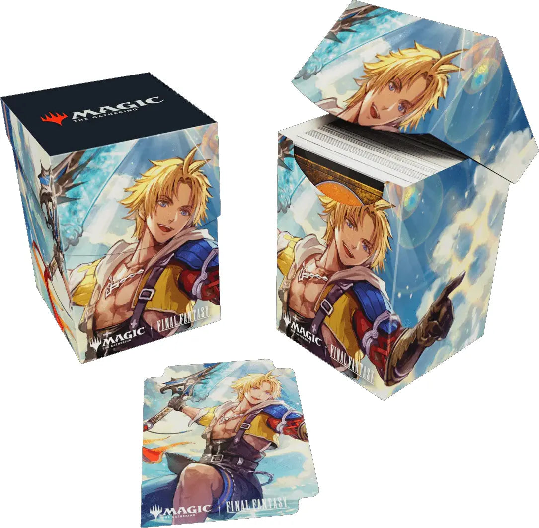Ultra PRO 100+ Deck Box - MTG Final Fantasy - Tidus