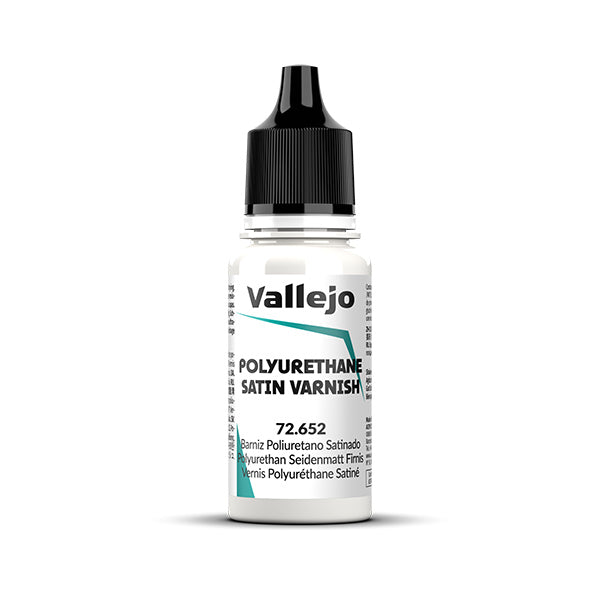 Vallejo Game Color: Polyurethane Satin Varnish 18 ml.