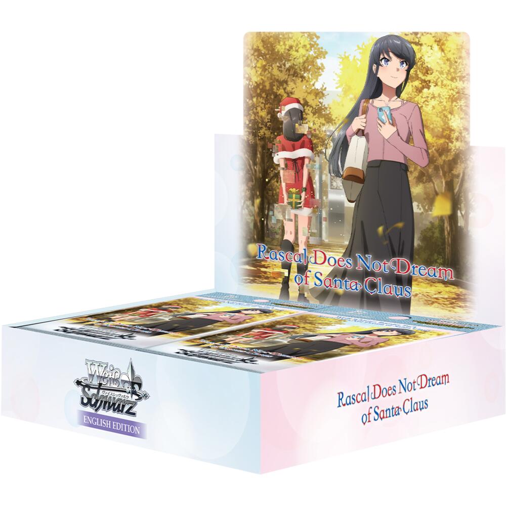 Weiss Schwarz: Rascal Does Not Dream of Santa Clause Booster Display