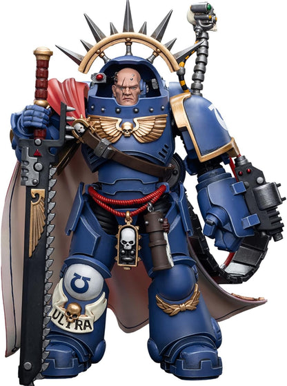 OYTOY JT7745 40K 1/18 Action Figure Toy, Ultramarines Captain in Gravis Armour, 4-inch Model Set