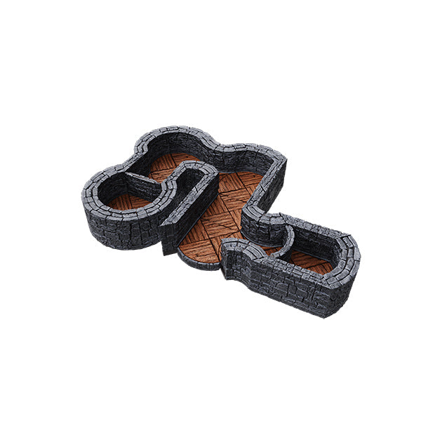Warlock Tiles: Dungeon Tiles- 1 in. Angles & Curves Expansion