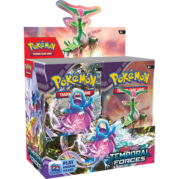 Pokemon TCG: Scarlet & Violet 05 Temporal Forces- Booster Display (1)