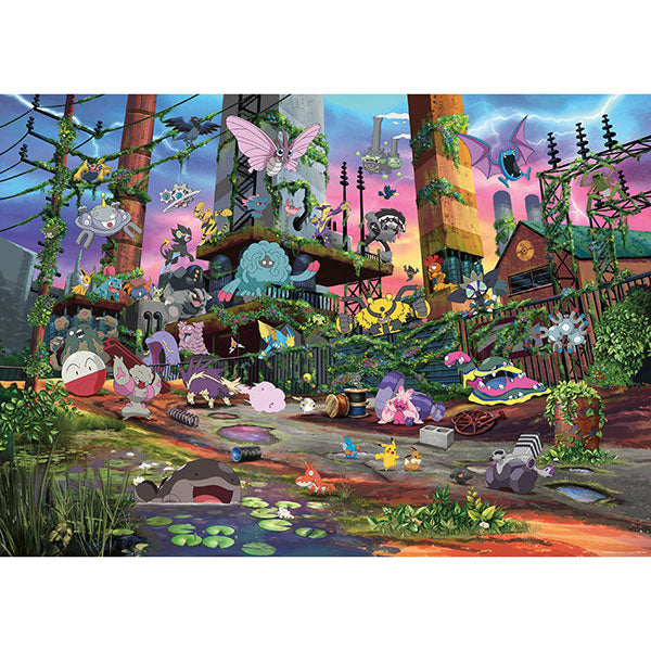 Puzzle: Pokemon Breakout #2 - Jolteon, Power Plant (1000 pcs)