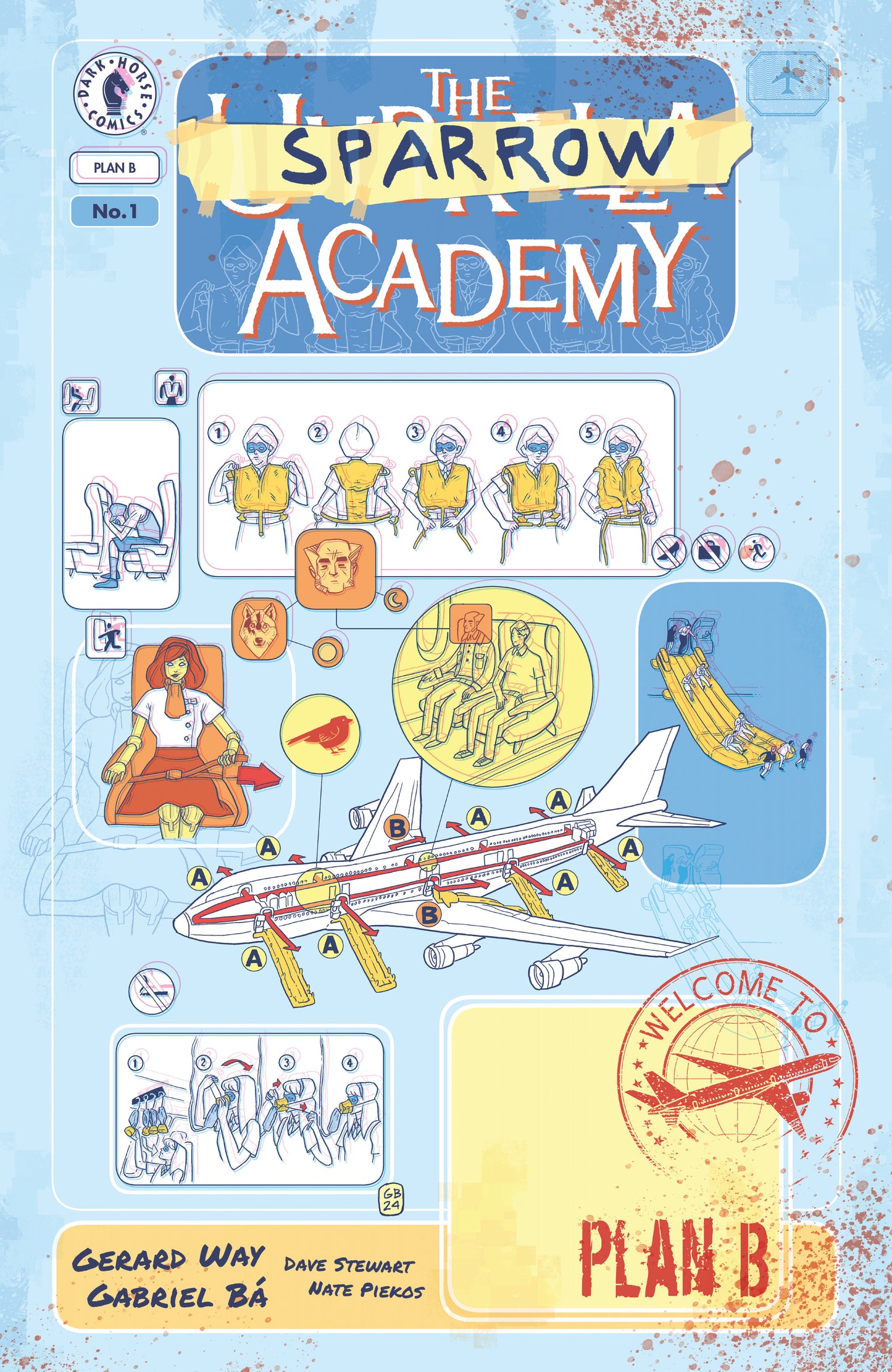 The Umbrella Academy: Plan B #1 (Cover A) (Gabriel Bá)
