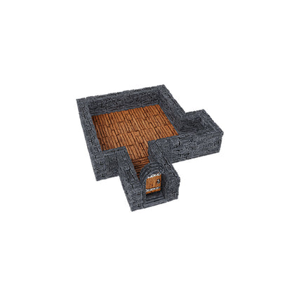 Warlock Tiles: Dungeon Tiles- 1 in. Straight Walls Expansion