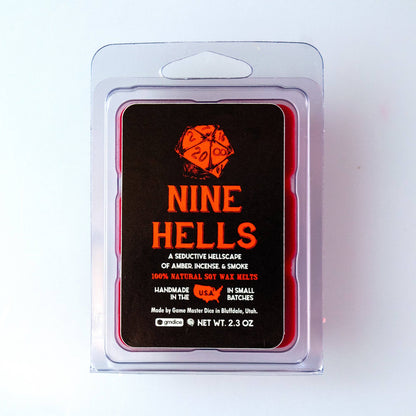 Nine Hells Gaming Candle: 8oz Tin