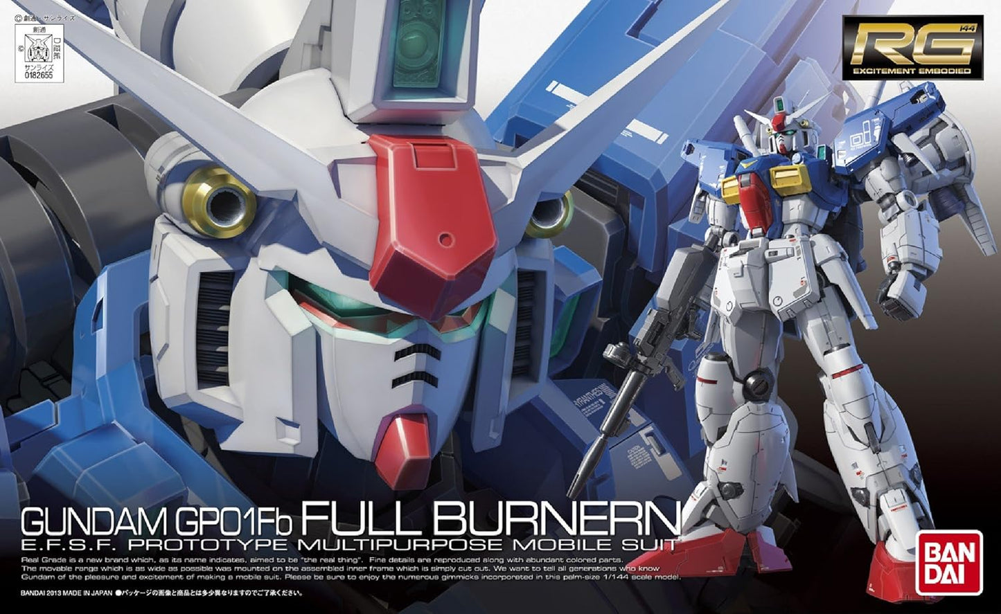 Bandai Hobby RG#13 RX-78 GP01 Gundam GP-01Fb