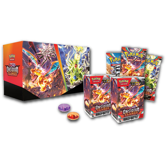 Pokemon TCG: Scarlet & Violet 03 Obsidian Flames- Build & Battle Stadium
