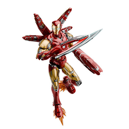 Marvel Blokees: 5.3-inch Champion Class Model Kit- CC-EX01 Infinity SAGA Iron Man MK85 EX