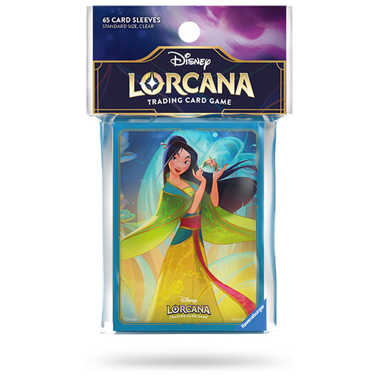 Card Sleeves: Disney Lorcana- Fabled- Mulan (65ct) (Local Pick-Up)