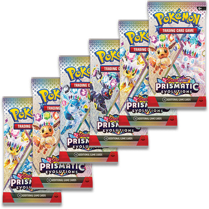 Pokemon TCG: Scarlet & Violet Prismatic Evolutions- Booster Bundle (Pre-Order) (Local Pick Up ONLY)