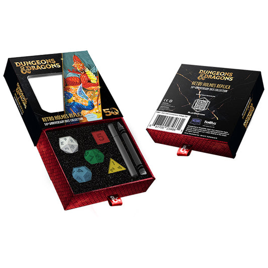 5-Die Set D&D 50th Anniversary: Retro Holmes Replica