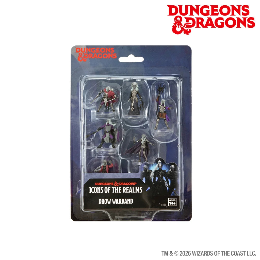 D&D Icons of the Realms: Drow Warband