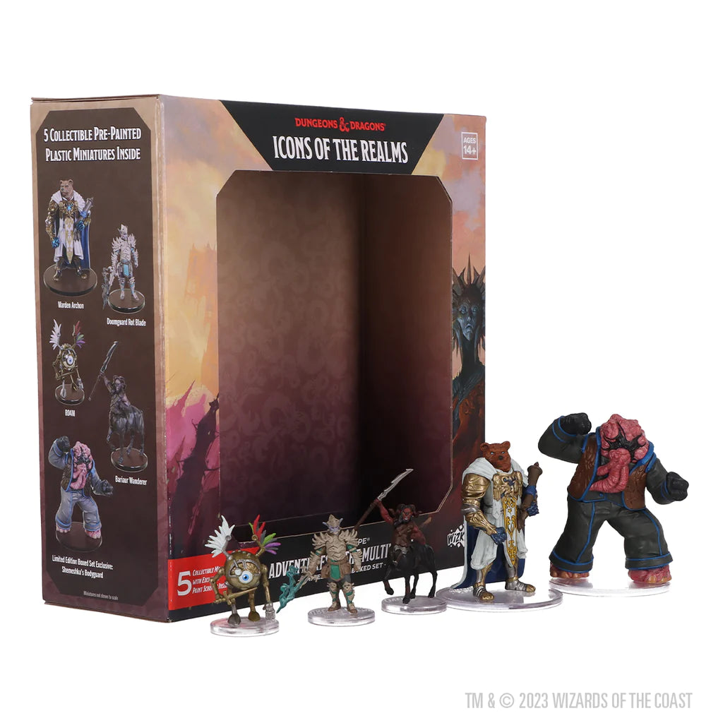 D&D ICONS OF THE REALMS: PLANESCAPE: ADVENTURES IN THE MULTIVERSE - LIMITED EDITION BOXED SET