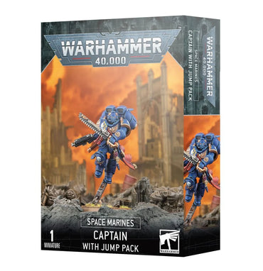 Warhammer 40,000: Space Marines Captain with Jump Pack