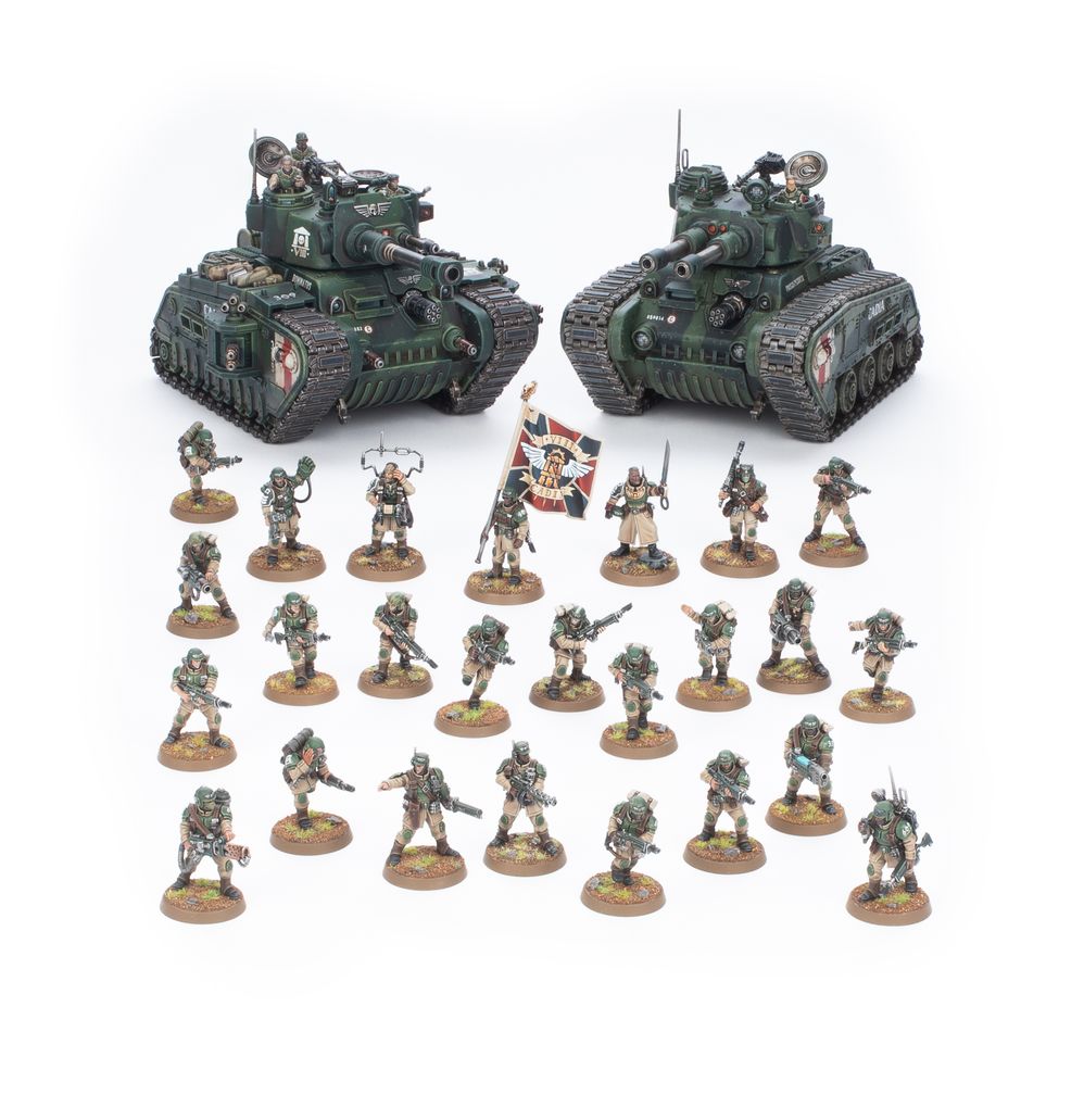 その他 Warhammer 40,000 Cadian Defence Force Warhammer 40,000: Astra Militarum - Cadian Defence Force – Four