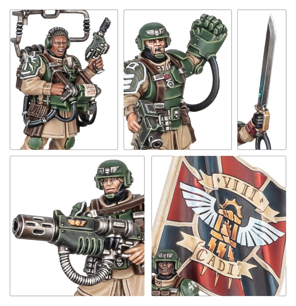 Warhammer 40,000: Astra Militarum - Cadian Defence Force – Four