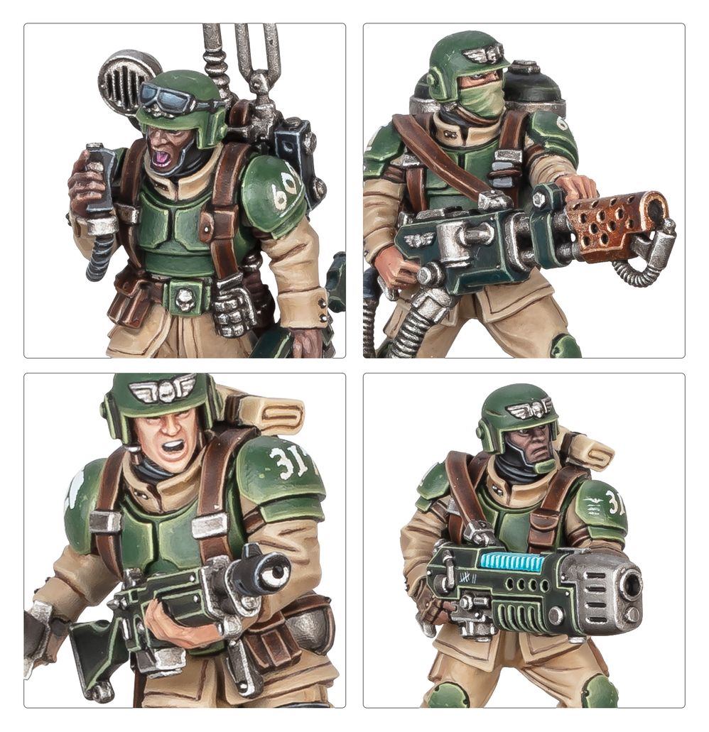 Warhammer 40,000: Astra Militarum - Cadian Defence Force – Four