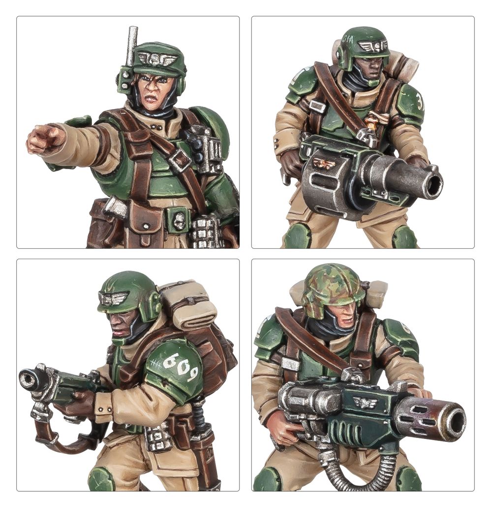 Warhammer 40,000: Astra Militarum - Cadian Defence Force – Four
