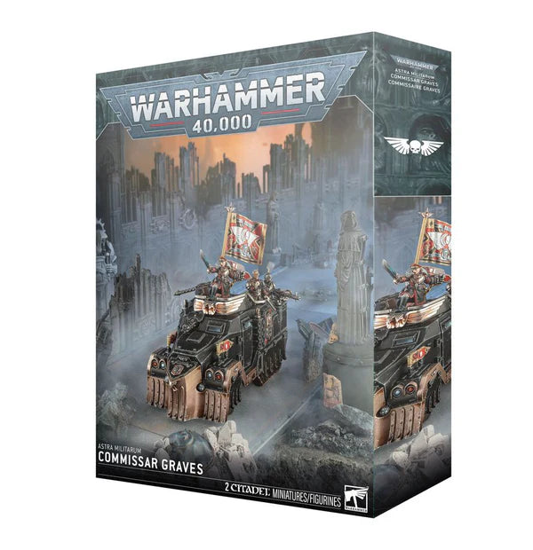 Warhammer 40k- Astra Militarum: Commissar Graves