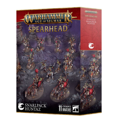 Age of Sigmar: Spearhead: Gloomspite Gitz – Snarlpack Huntaz