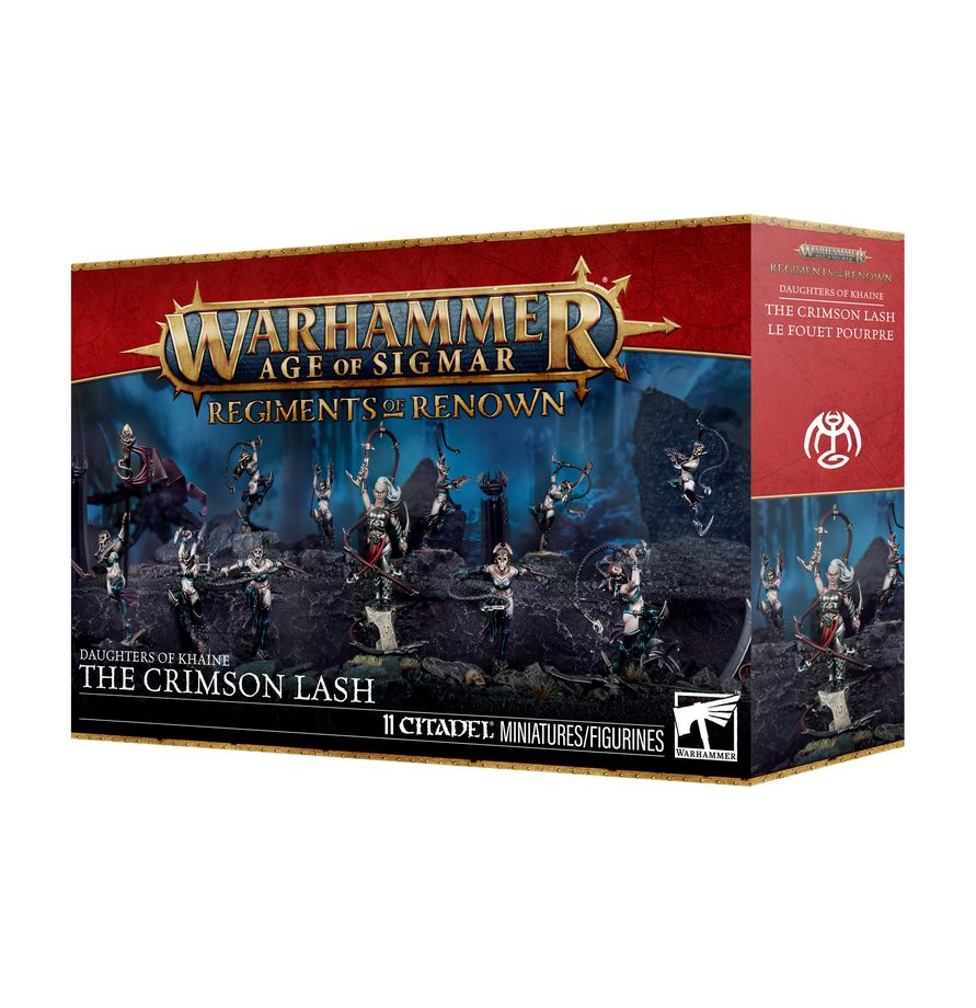 Warhammer Age of Sigmar Regiments of Renown: Daughters of Khaine - The Crimson Lash