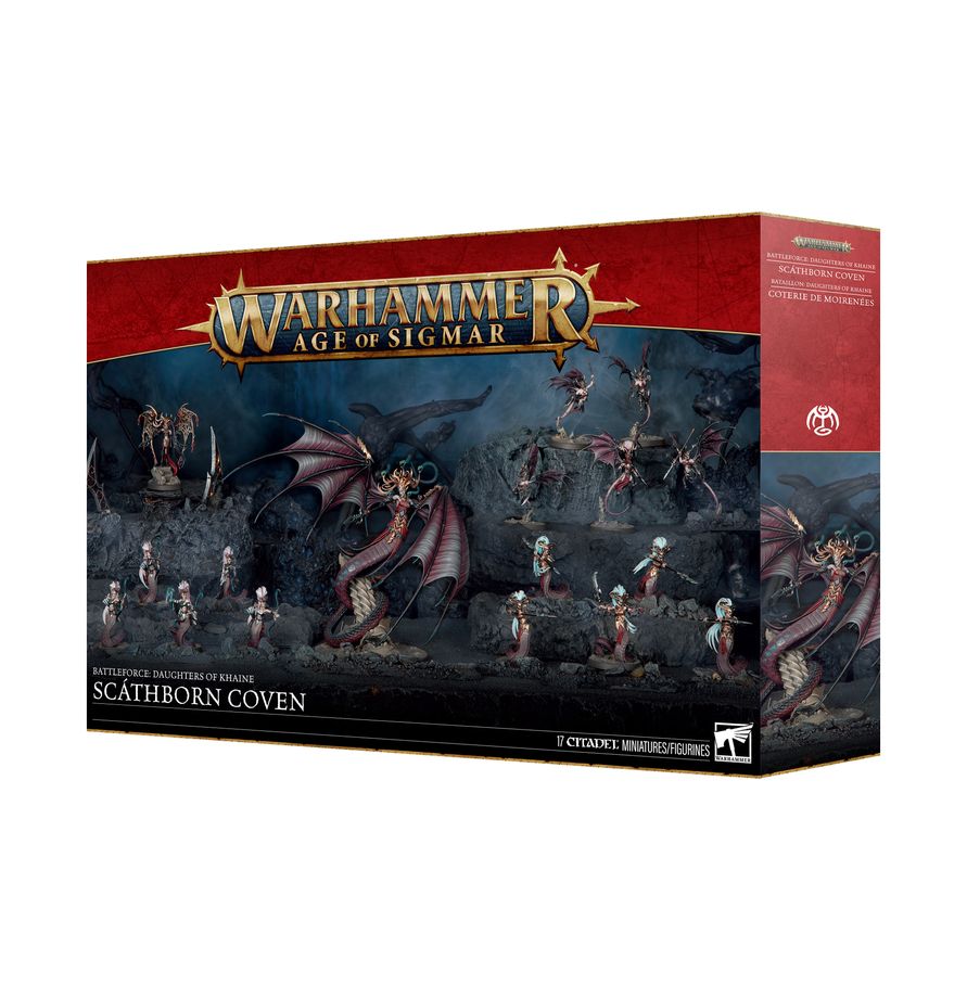 Warhammer Age of Sigmar Battleforce: Daughters of Khaine Scathborn Coven