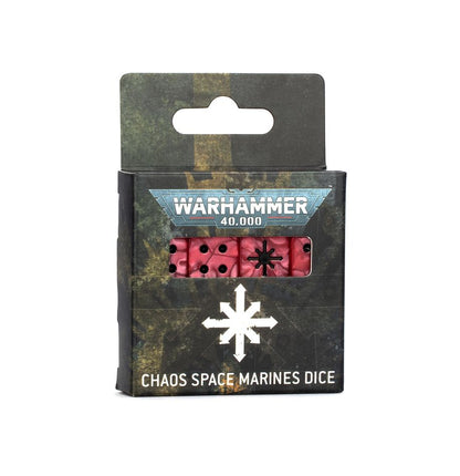 CHAOS SPACE MARINES DICE SET