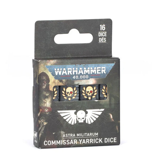 Warhammer 40k- Astra Militarum: Commissar Yarrick Dice