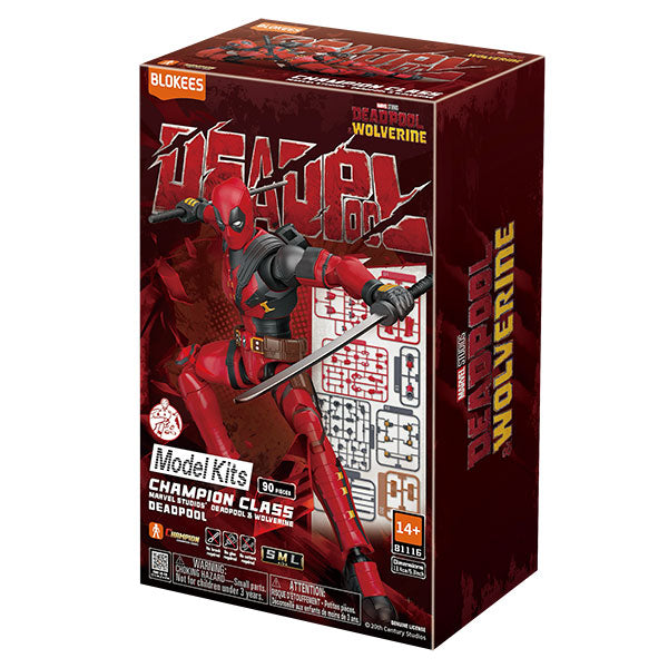Marvel Blokees: 5.3-inch Champion Class Model Kit- CC04 Infinity SAGA Deadpool